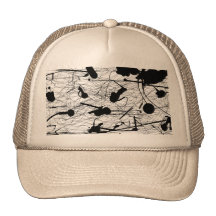 Jackson Pollock Revival Trucker Hat