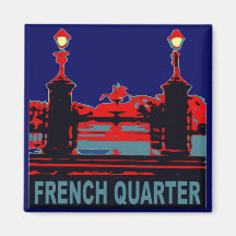 Jackson Square Refrigerator Magnet