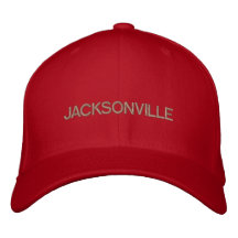 Jacksonville Cap Embroidered Baseball Caps