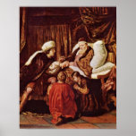 Jacob blesses Joseph's sons by Victors in January posters
