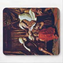 Jacob Blesses Joseph'S Sons By Victors Jan Mouse Pad