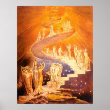 Jacob's Dream By William Blake Print