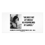 Jacqueline Kennedy Not Be Overwhelmed By Sadness photo cards