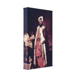 Jacques-Andre-Joseph Aved - Said Pasha Stretched Canvas Print
