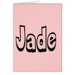 Jade cards
