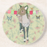 Jade Deer Asian  Coaster