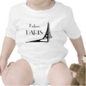 J'adore PARIS infant onesie t-shirts