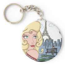 J'Adore Paris Keychain