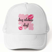 Jag älskar dig - Swedish Trucker Hats