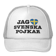 Jag Svenska Pojkar Trucker Hat