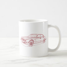 Jag XJ40 US spec 1986-1994 Mug