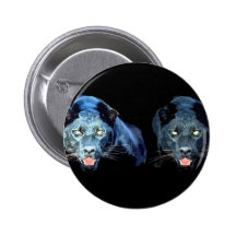 Jaguar - Black Panther Buttons