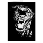 Jaguar - Black Panther Greeting Card