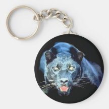Jaguar - Black Panther Keychain