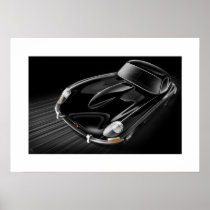 Jaguar E-Type Print