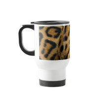 Jaguar Pattern Travel Mug