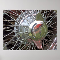 JAGUAR SPOKED WHEEL POSTER