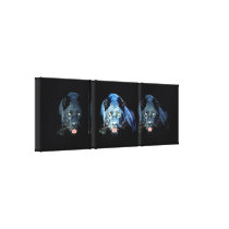 Jaguar Wrapped Canvas Set - 3 Canvases