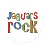 Jaguars Rock Stickers