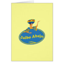 Jaibo Abajo. Greeting Cards
