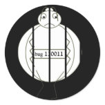 Jail bug stickers