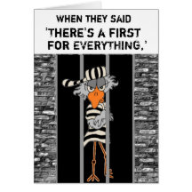 Jailbird Birthday Card