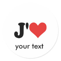 J'aime Sticker
