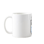 Jainism Symbol Hand and Wheel Reading Ahimsa Coffee Mug