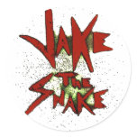 Jake the Snake stickers