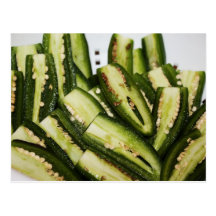 Jalapeno Halves Post Card