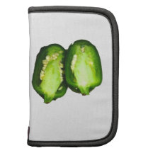 Jalapeno Pepper Two halves green pepper design Planners