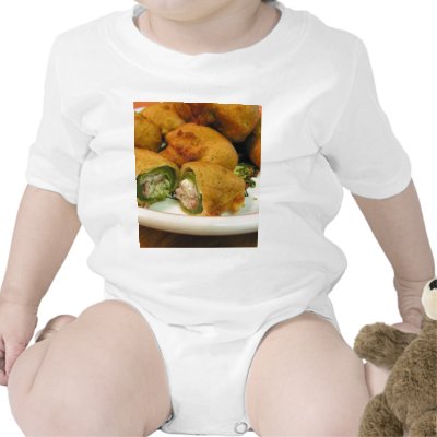Jalapenos Stuffed Food Dinner Cooking Tee Shirt by lifesphere
