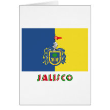Jalisco Flag Card