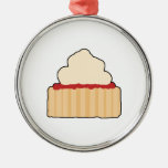Jam and Cream Scone. ornaments