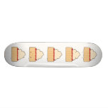 Jam and Cream Scone. Custom Skate Board