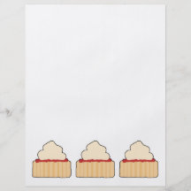 Jam and Cream Scone. Flyer Design
