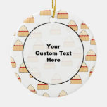 Jam and Cream Scone pattern. ornaments