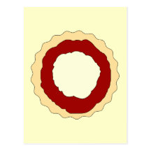 Jam and Whipped Cream Scone. Post Cards