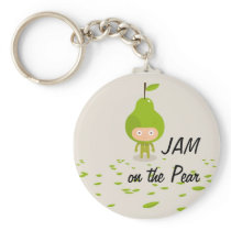 JAM on the Pear Keychain