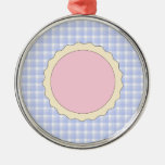Jam Tart. Pale Pink. ornaments