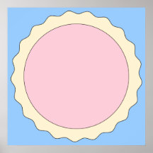 Jam Tart. Pale Pink. Posters