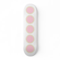 Jam Tart. Pale Pink. Skateboard Deck