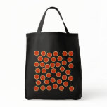 Jam Tart Pattern. Strawberry Red. Pies. Custom bags