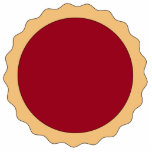 Jam Tart. Raspberry Red. Graphic Design. Custom photo sculptures
