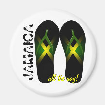 Jamaica All the Way Magnet