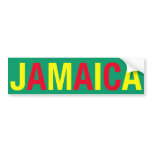 JAMAICA! BUMPER STICKER