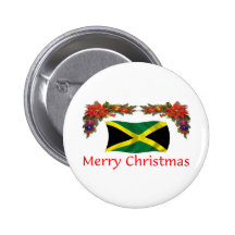 Jamaica Christmas Pinback Button