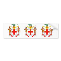 Jamaica Coat of Arms Bumper Stickers