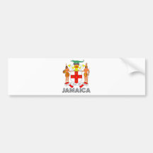 Jamaica Coat of Arms Bumper Sticker