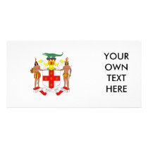 Jamaica Coat of Arms Photo Card Template